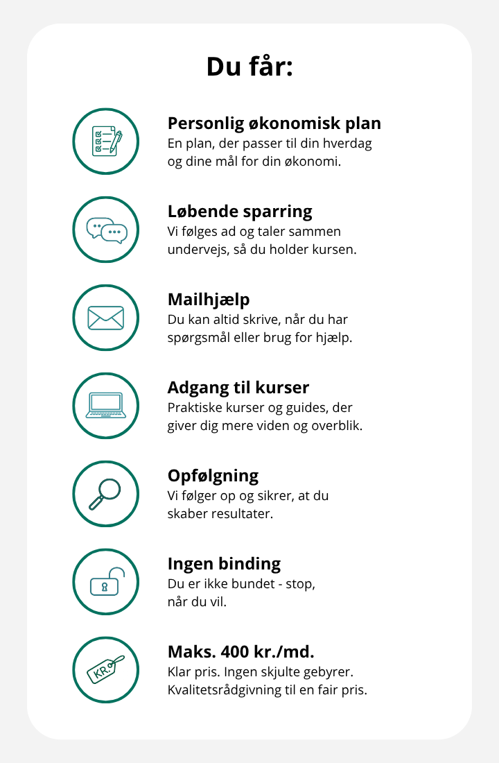 Kom i gang med Kend Dine Penge Medlemsforløbet